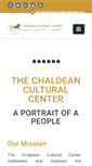Mobile Screenshot of chaldeanculturalcenter.org